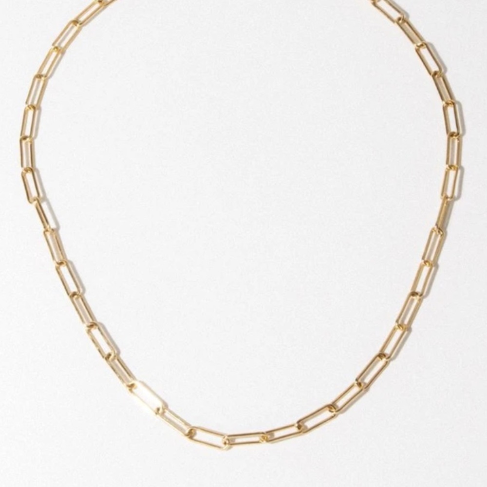 Link 24K Plated necklace - Picture 3 of 3